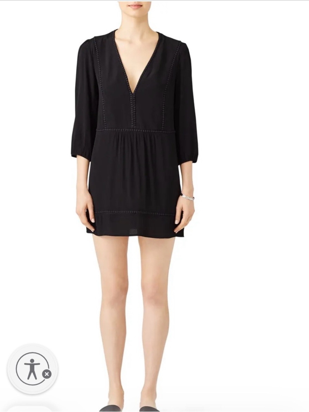 #847 Greylin Luna Relazed Mini Shift with Subtle Texture Dress. Excellent Con.